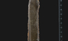 Jungsteinzeitliche Dolchklinge aus französischem Kreidefeuerstein. Datiert um 2700 vor Chr.