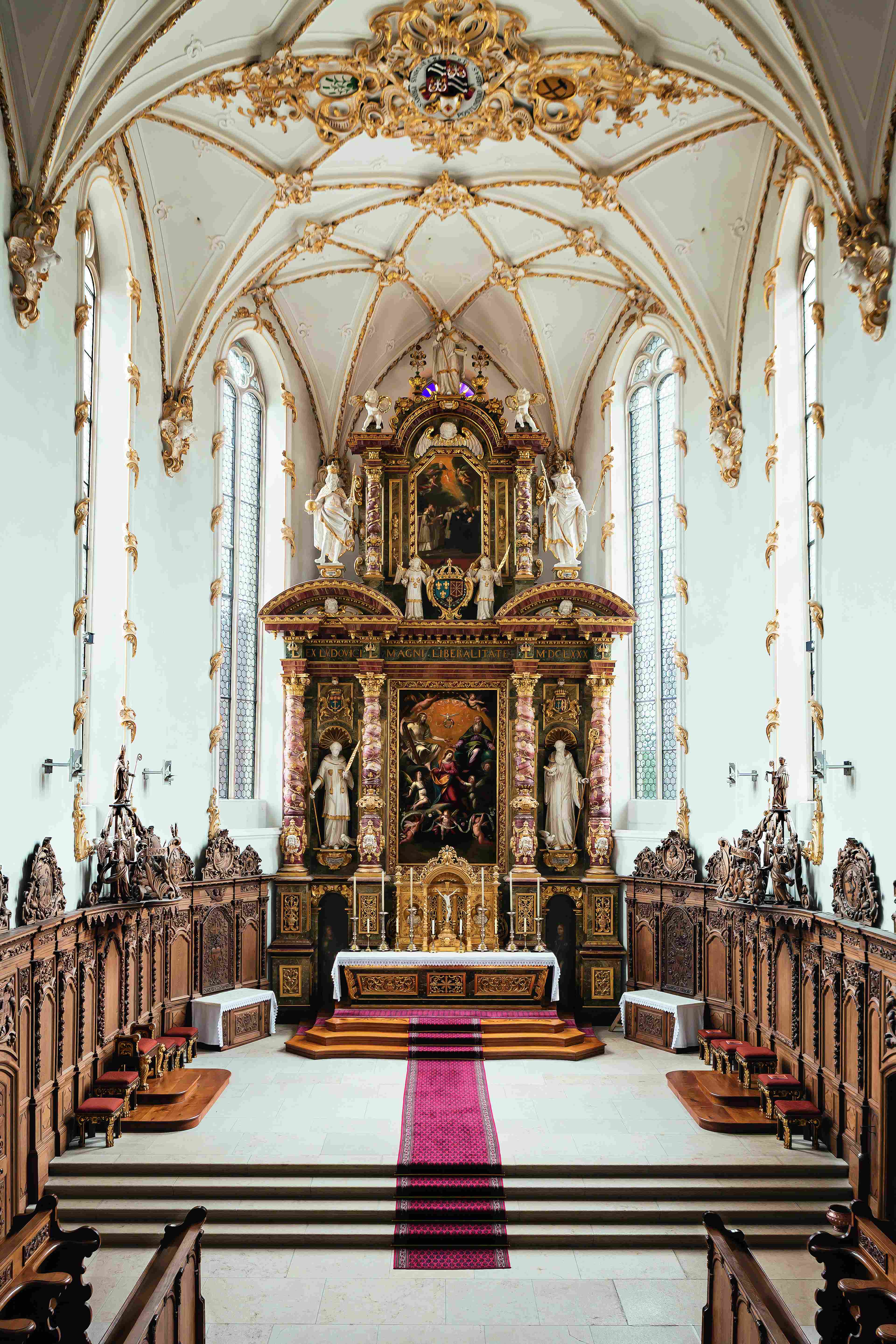 Innenraum der Klosterkirche