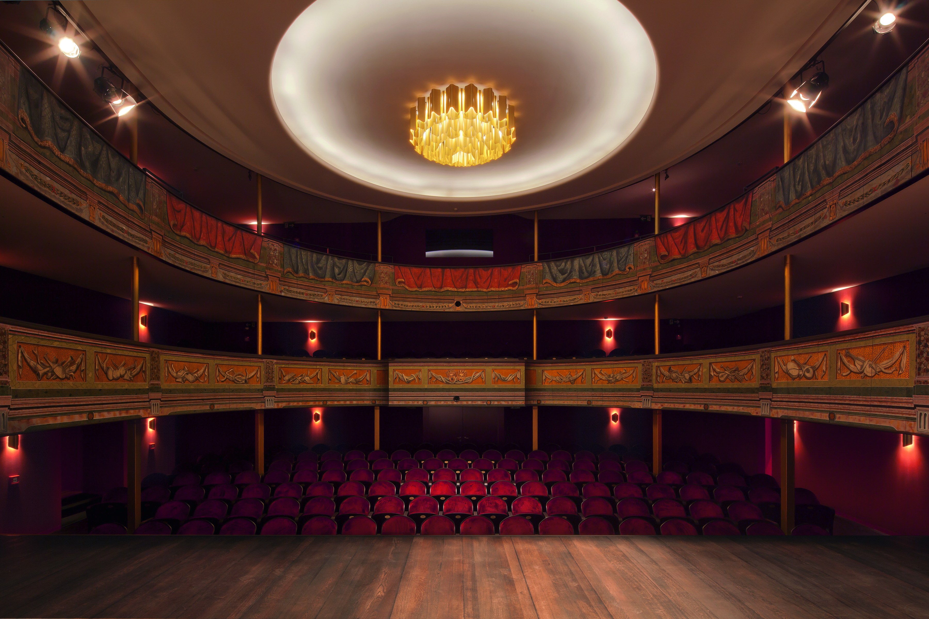 Die restaurierten Emporen