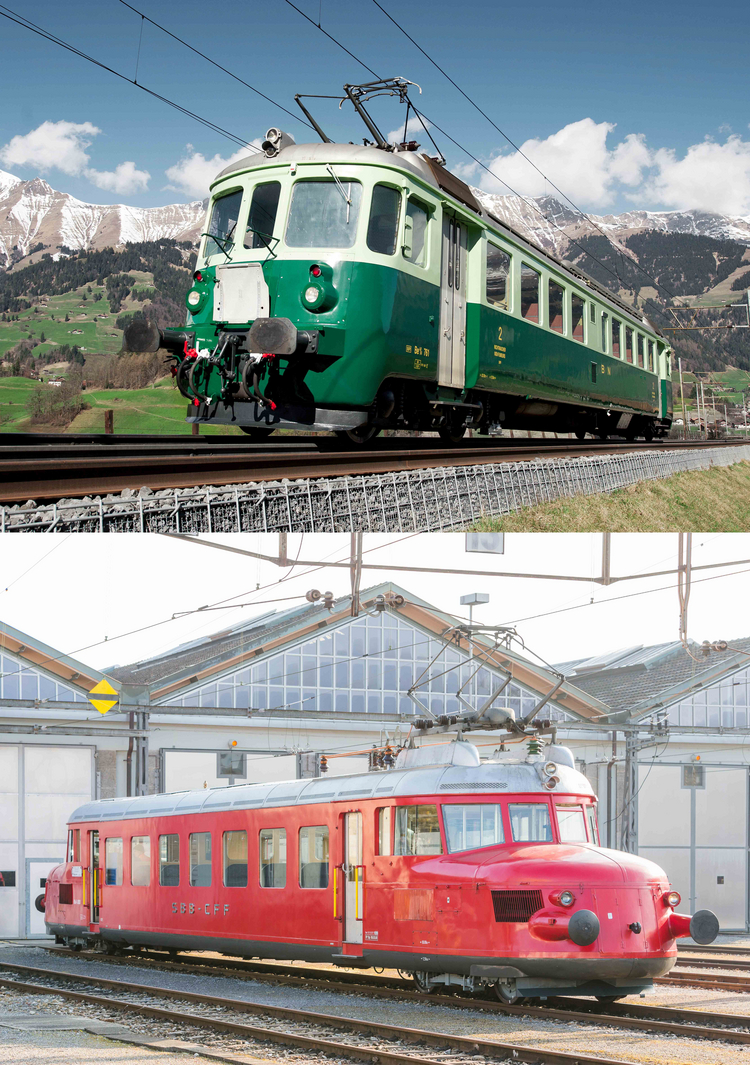 Olten – Eisenbahnerbe ohne Grenzen: legendäre Triebwagen
