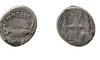 Silbermünze (Denar) des Konsuls Marcus Antonius