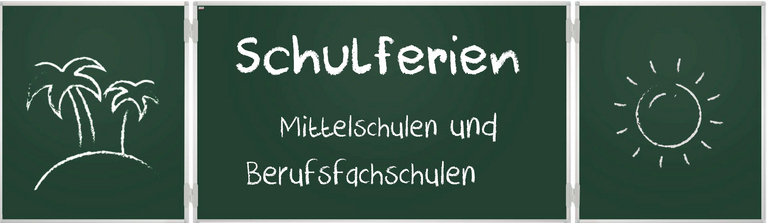 Wandtafel mit Beschriftung