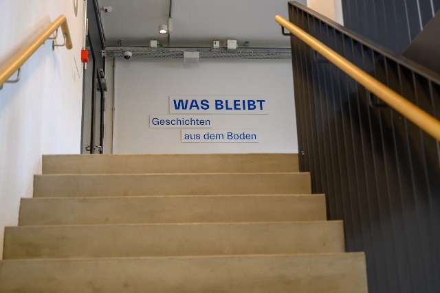 «Was bleibt. Geschichten aus dem Boden», so lautet der Titel der Dauerausstellung im 3. OG.