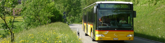 Post Auto Linie 115 am Neuhüsli