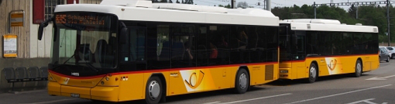 Post Auto-Linien 885 und 886 in Lohn