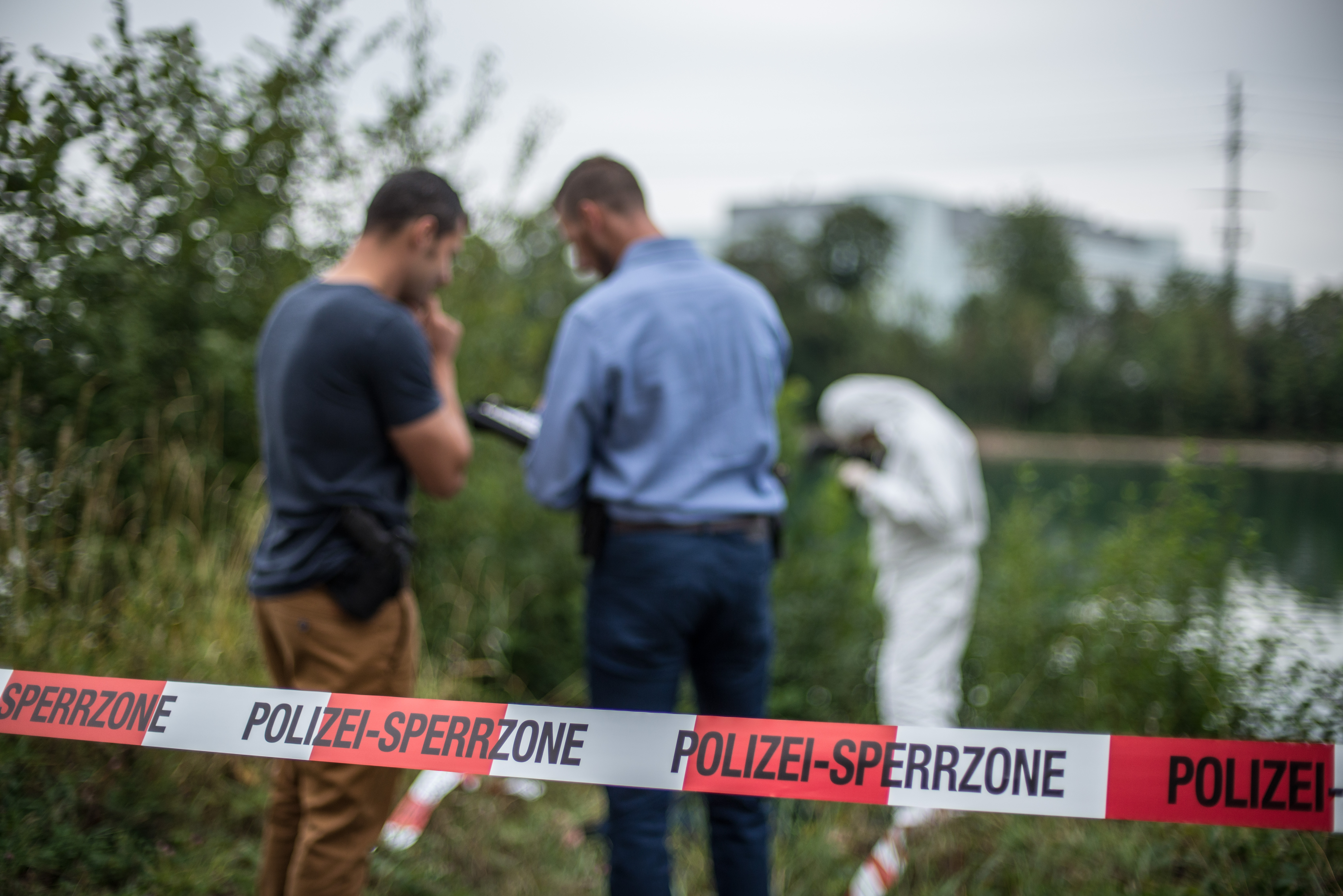 Polizei-Sperrzone (Symbolbild)