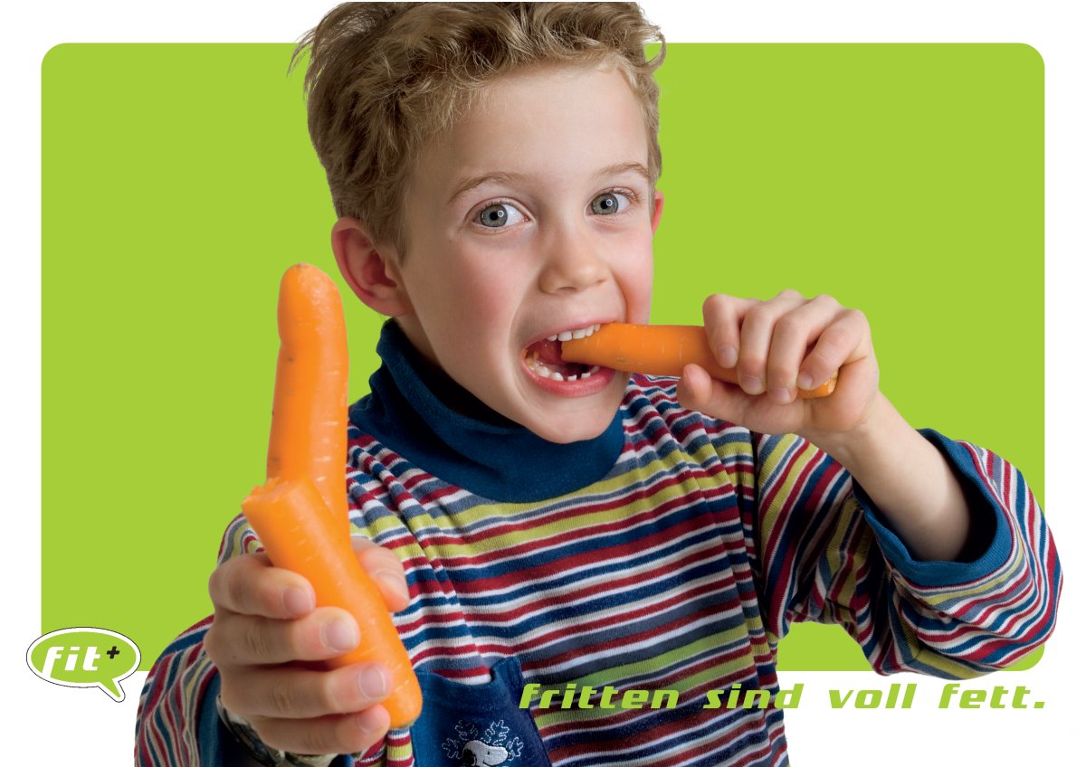 Plakat 7 - fit+ Fritten