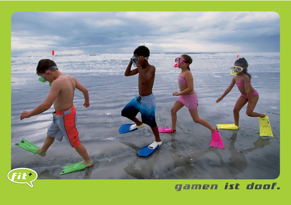 Plakat 8 - fit+ Gamen