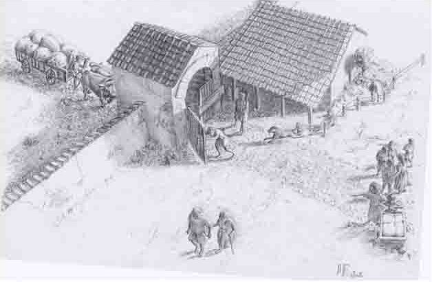 Bild 1 - Römisches Landgut beim Spitalhof in Biberist