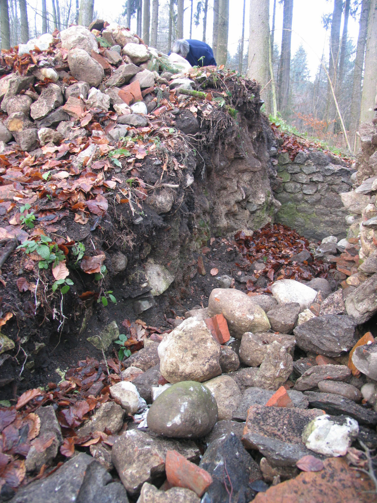 Wiedereindecken von Schnitt 6