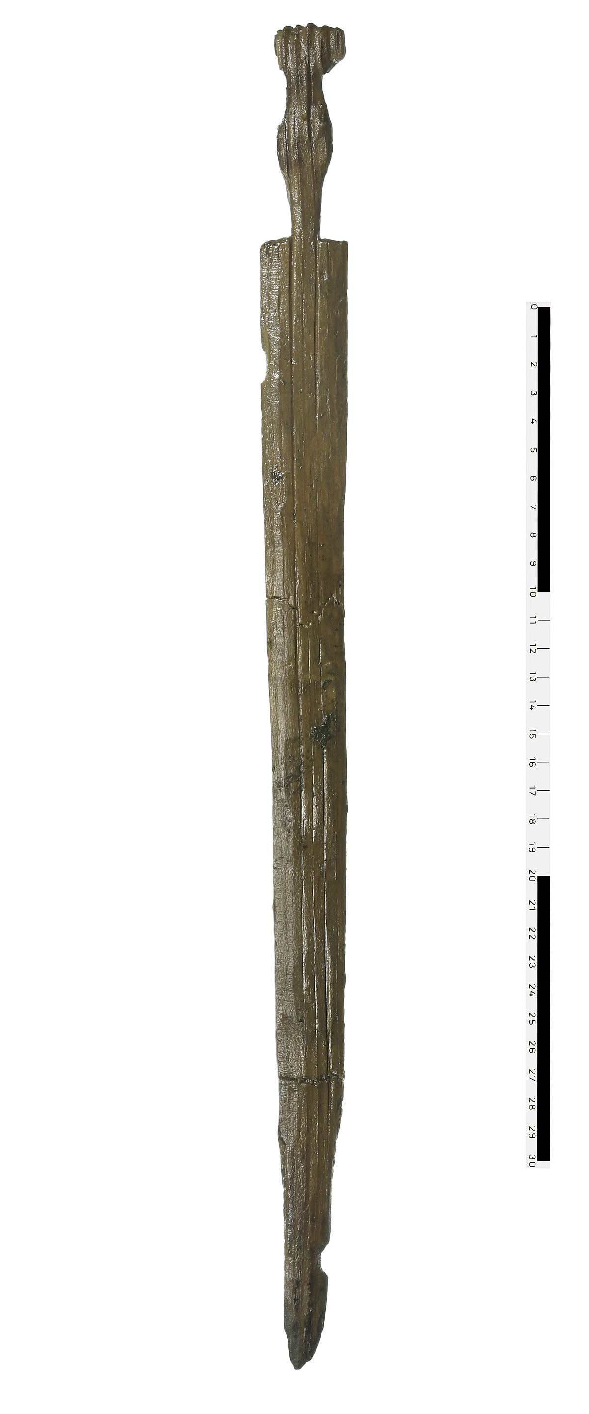 Bild 3 - Spätbronzezeitliches Spielzeugschwert aus Holz