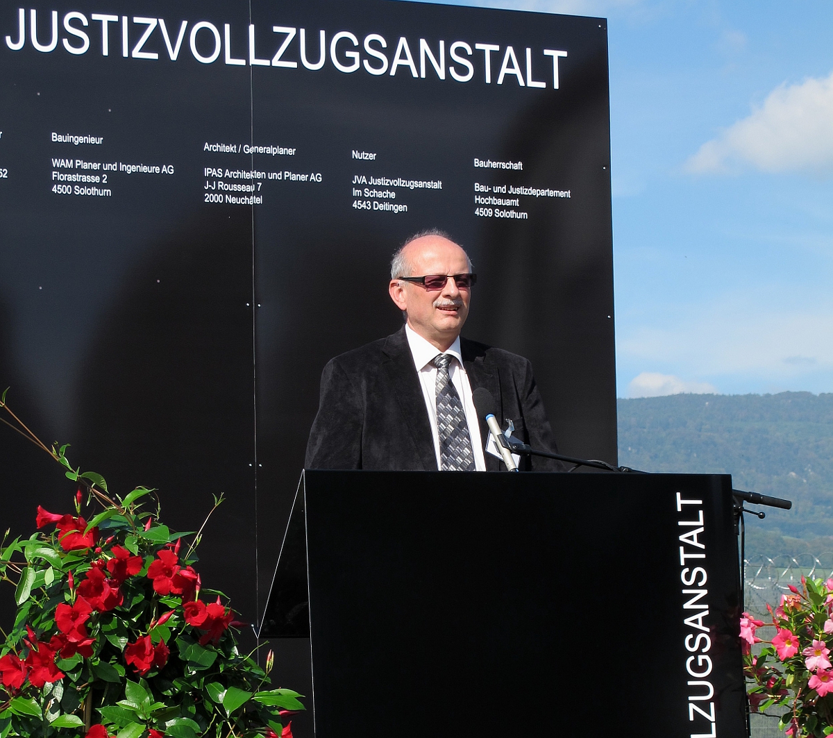 Bild 3 - Spatenstich JVA Solothurn 22.09.11