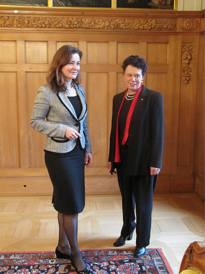 Bild 2 - Esther Gassler empfing österreichische Handelsdelegierte