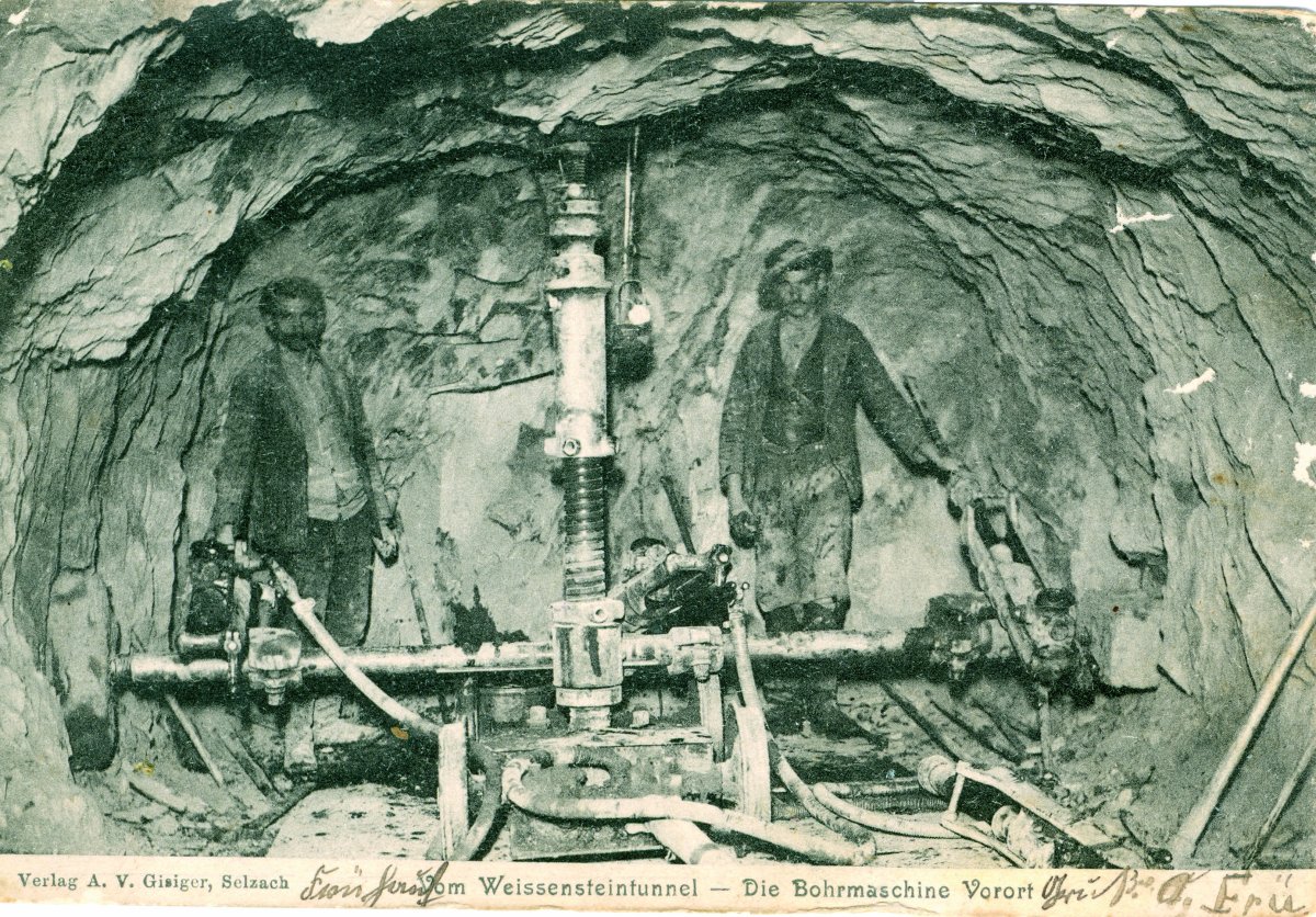 Seite 202 - Bohrarbeiten Weissensteintunnel