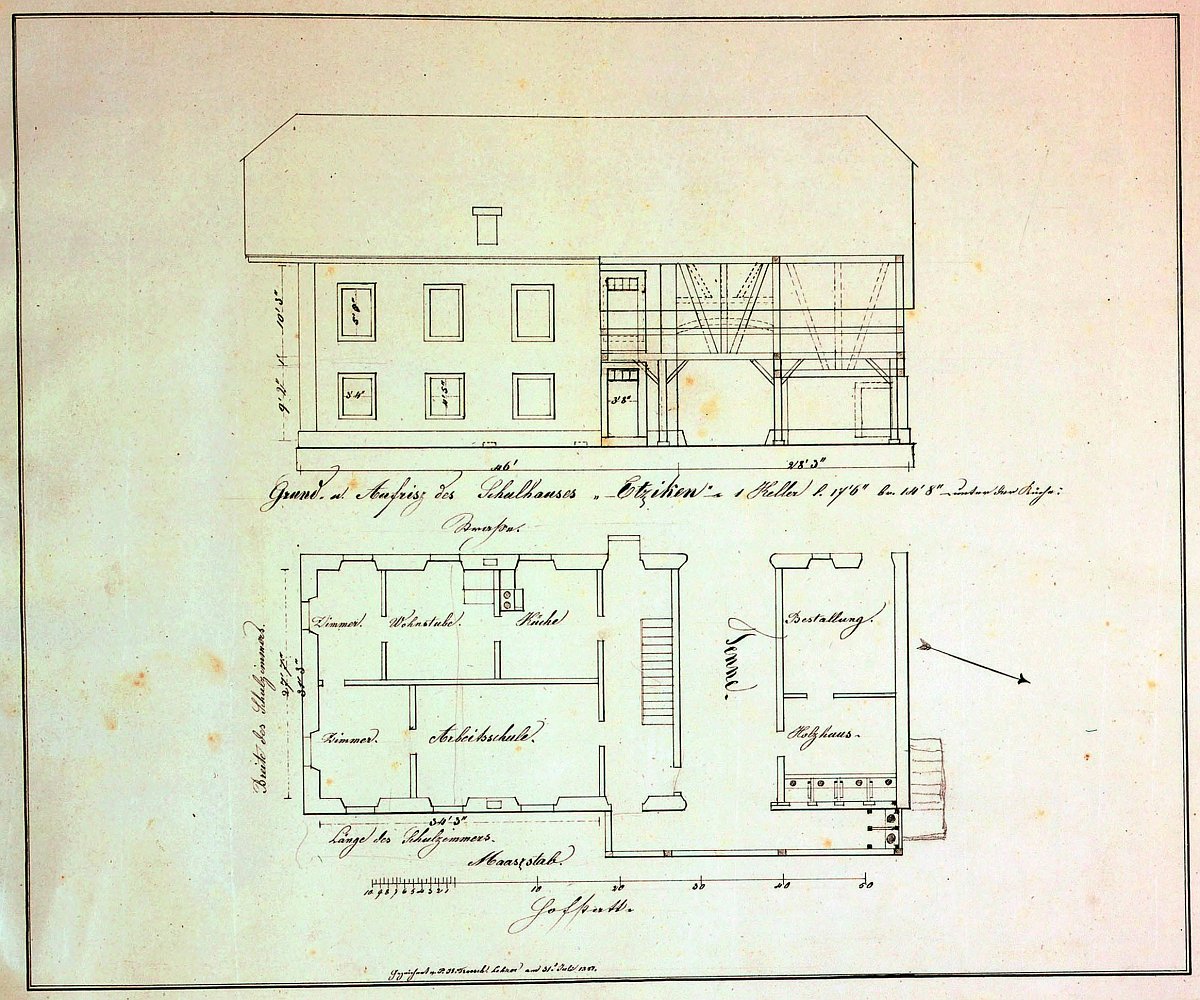 Seite 375 - Schulhausplan Etziken
