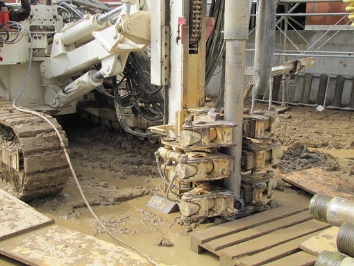 Bohrgerät für Erdwärmesonden