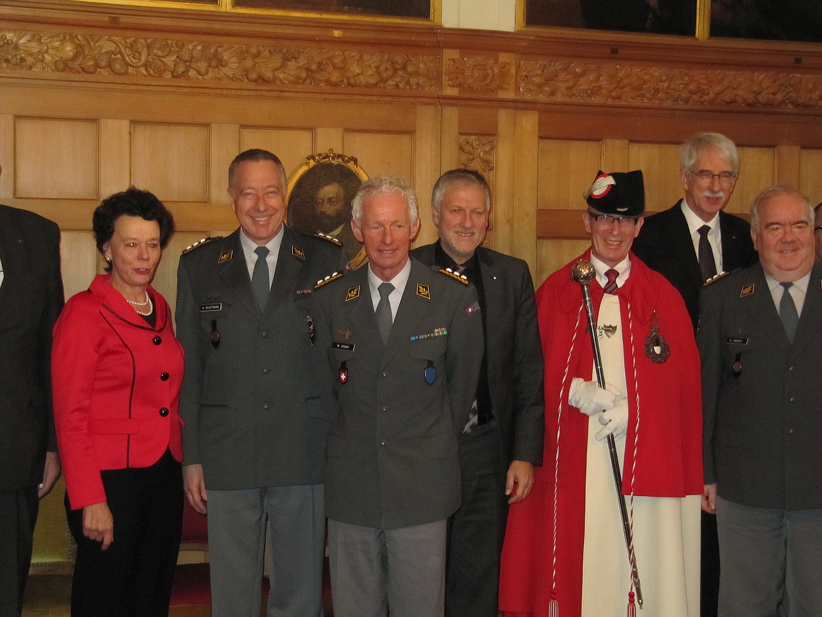 Bild 2 - Neujahrsempfang für die Spitzen der Armee