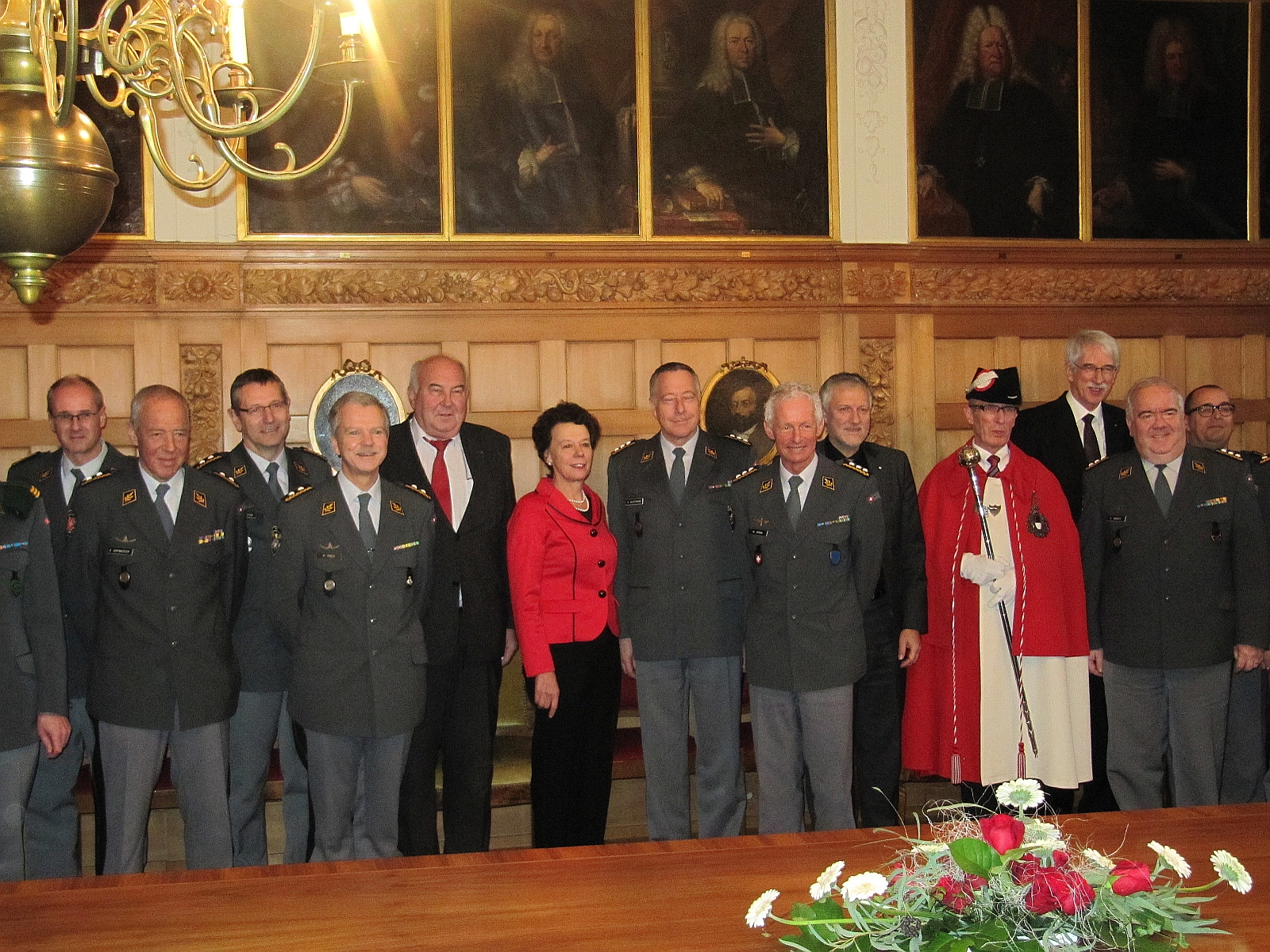 Bild - Neujahrsempfang für die Spitzen der Armee