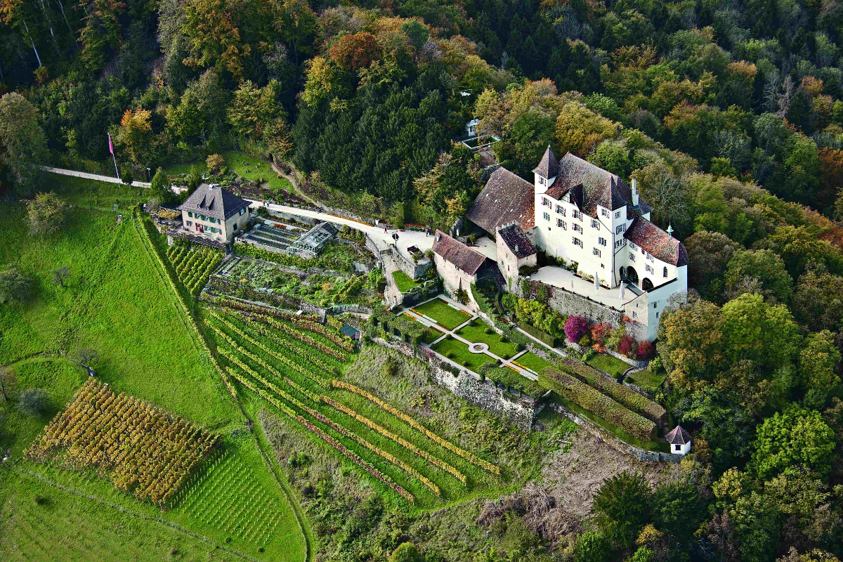 Das Schloss Wartenfels in Lostorf