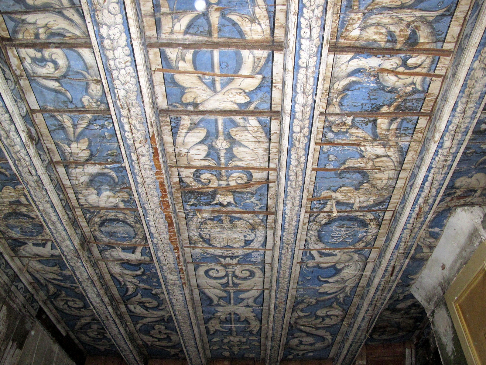 Im Schlösschen Vigier in Subingen wurden prächtig bemalte Balkendecken von 1661 wiederentdeckt