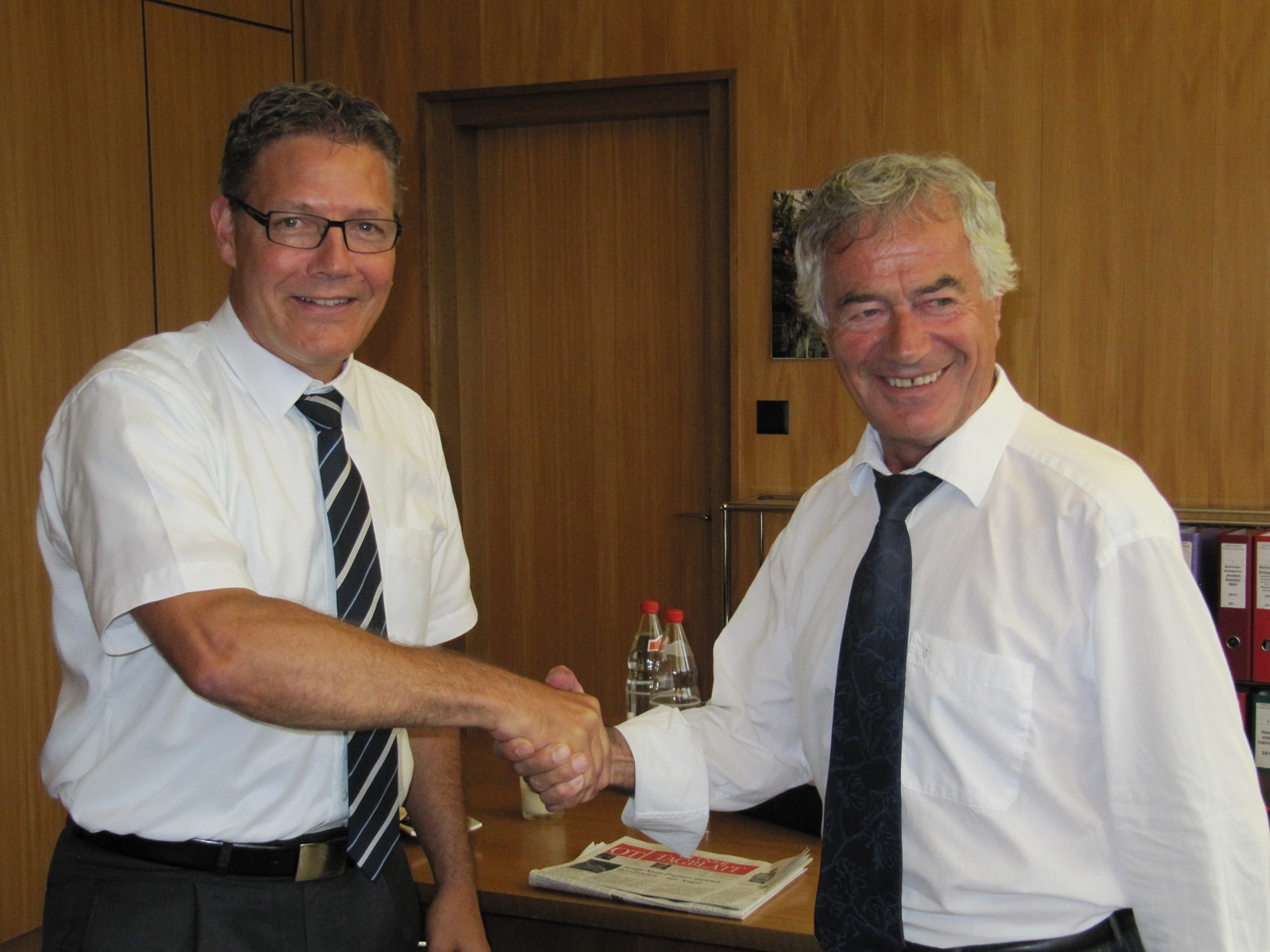 Walter Straumann hat an Roland Fürst übergeben