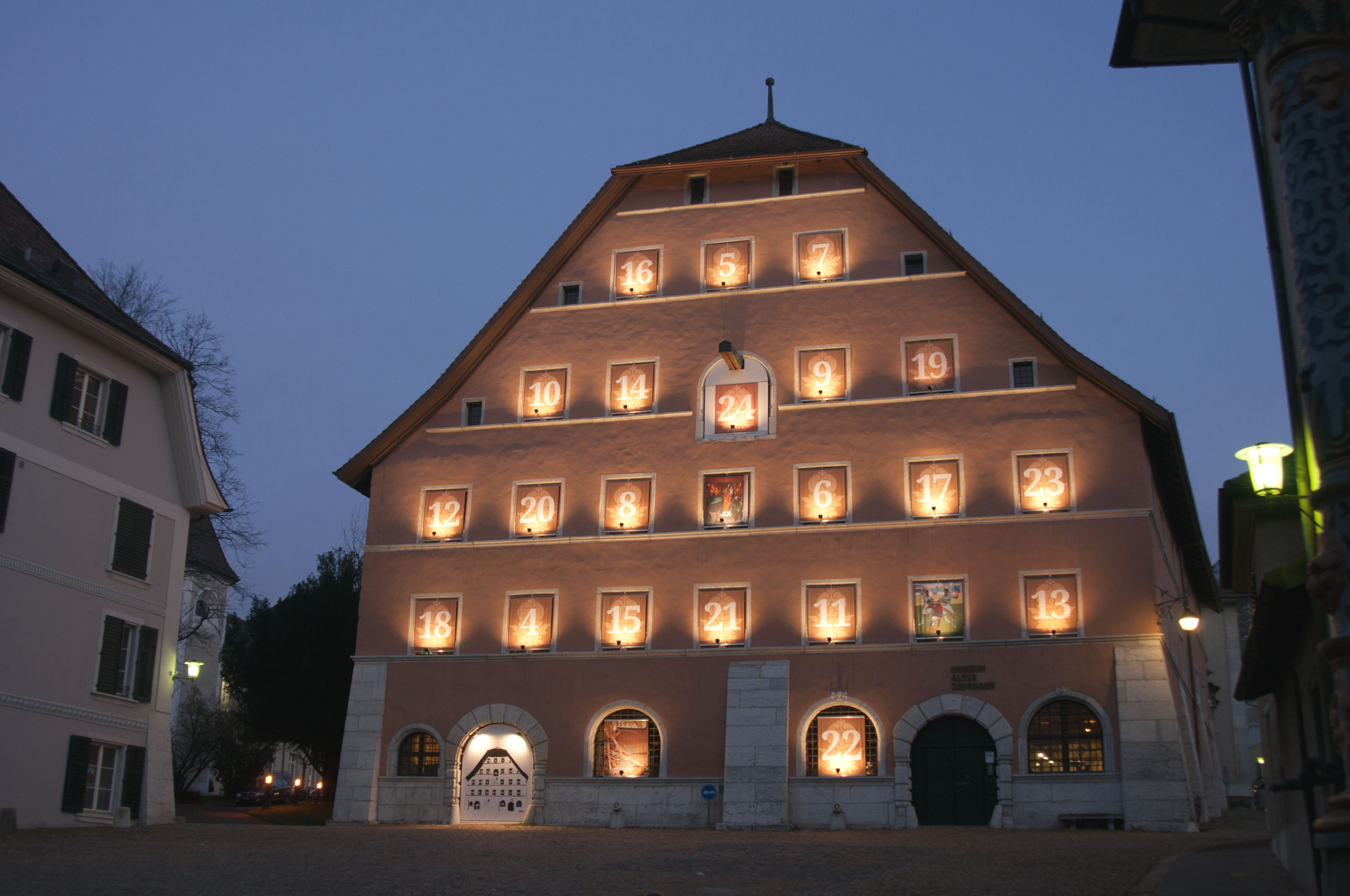 Das Museum Altes Zeughaus ist auch ein Adventskalender!