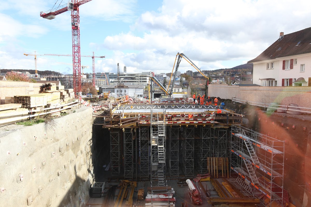 Aarebrücke, 3-Spur Tunnel Ost - Entlastung Region Olten